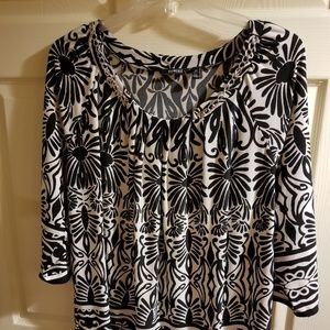 Elementz Round Neck w/Faux Chain 3X